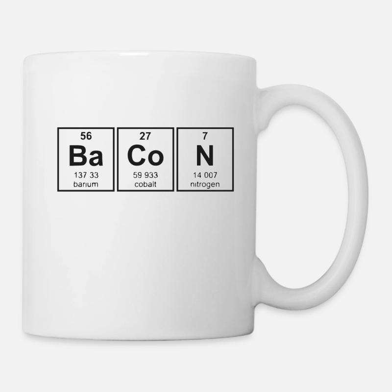 bacon - Mug blanc - blanc