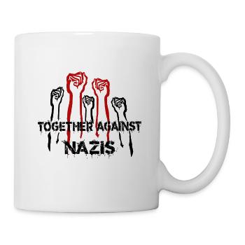 Together against Nazis - Mug - white - Right