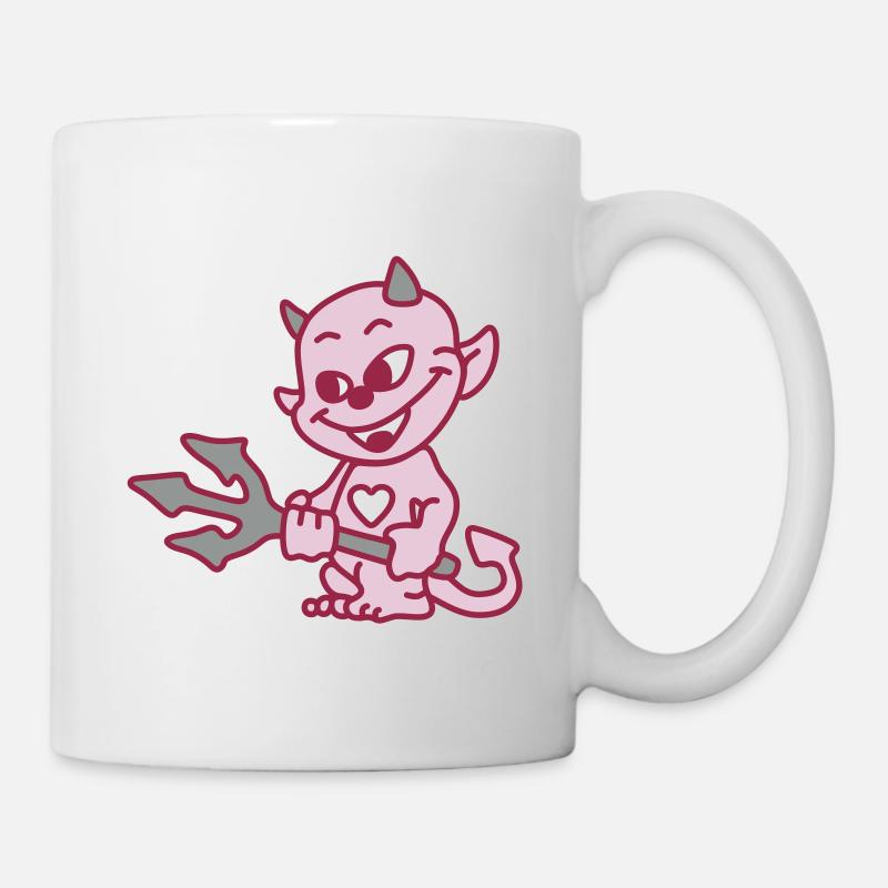 diable bebe - Mug blanc - blanc