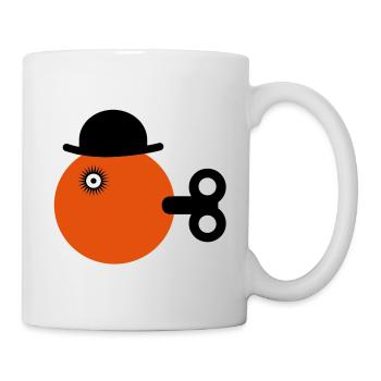 orange clockwise - Mug - white - Right