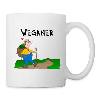 Wanderlust - Tasse - Weiß - Rechts