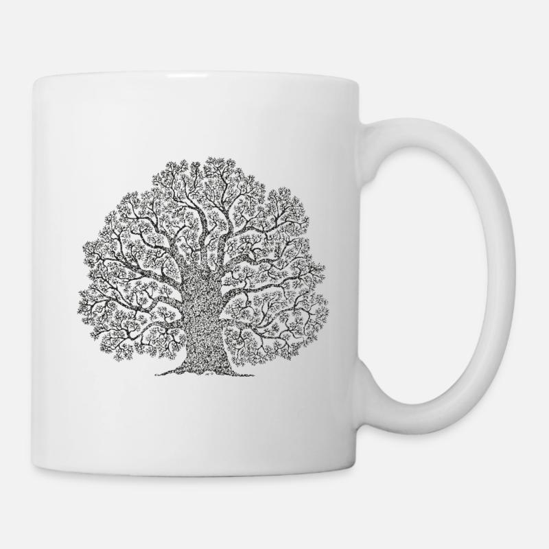 Arbre de vie - Yggdrasil - Mug blanc - blanc