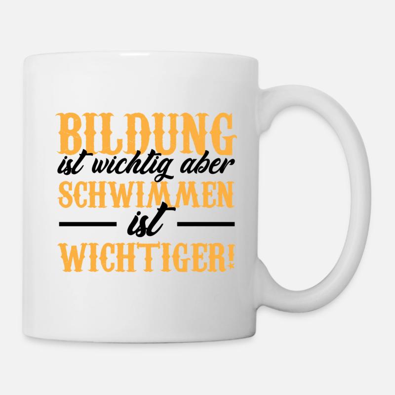 Swim Shirt · EDUCATION · Gift - Mug - white
