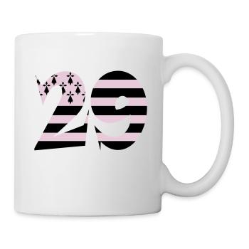 29 Britannien Flagge - Tasse - Weiß - Rechts