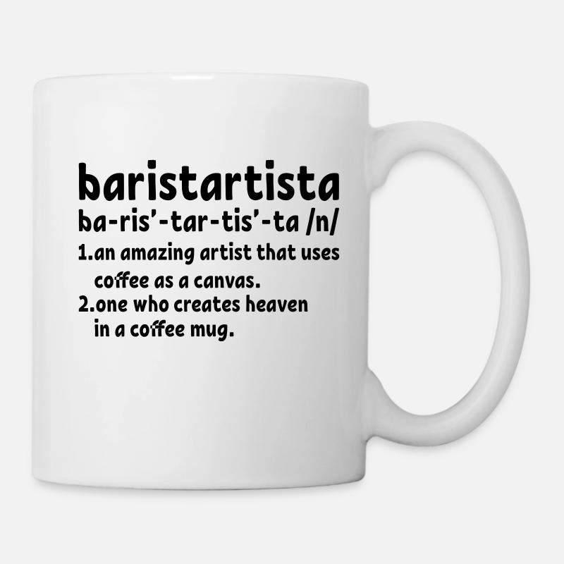 Barista humor - Mug - white