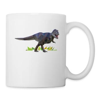 tyrannosaurus_rex_06201403 - Tasse - Weiß - Rechts