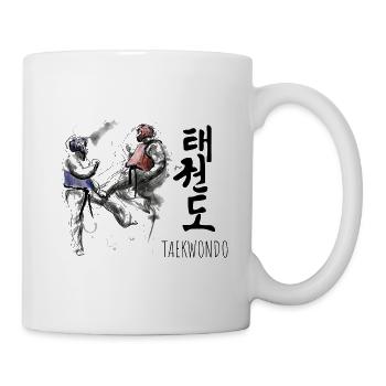 taekwondo cup - Mug - white - Right