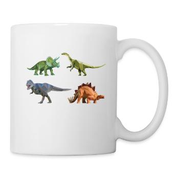 dinosaurier_06201403 - Tasse - Weiß - Rechts