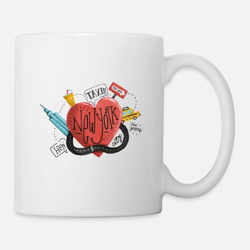 New York - Mug blanc - blanc