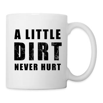 Cadeau de motocross quad 4x4 amusant pour motard - Mug blanc - blanc - Droite