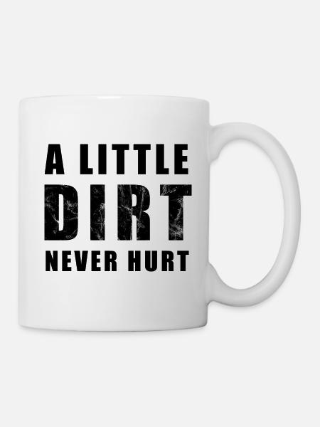 Fun Quad Dirt Biker 4WD Motocross Offroad Geschenk - Tasse - Weiß