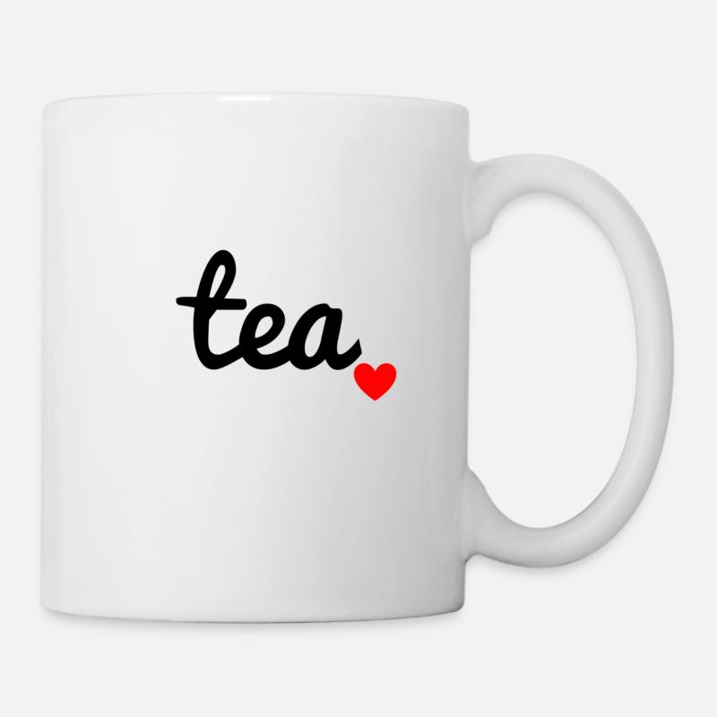 thé - Mug blanc - blanc