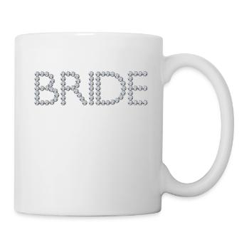 Braut - Tasse - Weiß - Rechts