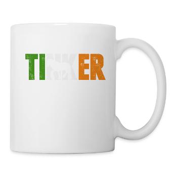 Tinker Pferd Irland irish cob gypsy Geschenkidee - Tasse - Weiß - Rechts