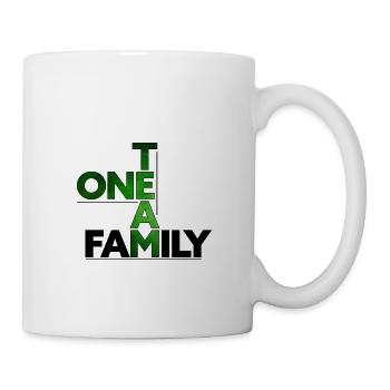 One Team - Family #5 - Tasse - Weiß - Rechts