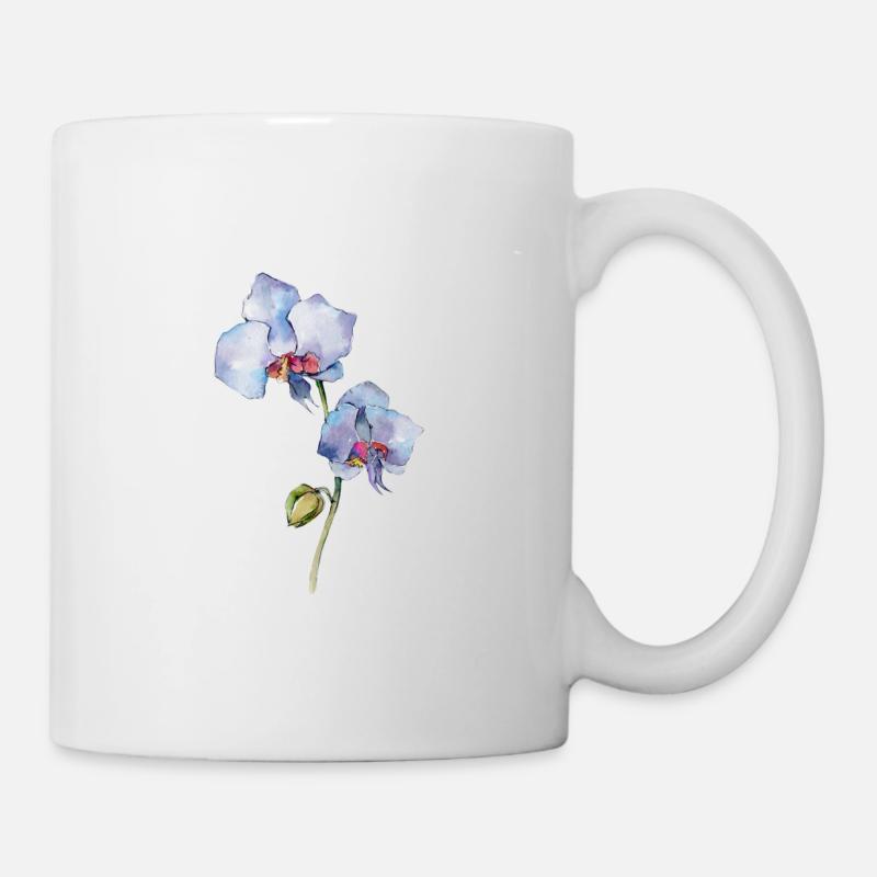 Fleur - Mug blanc - blanc