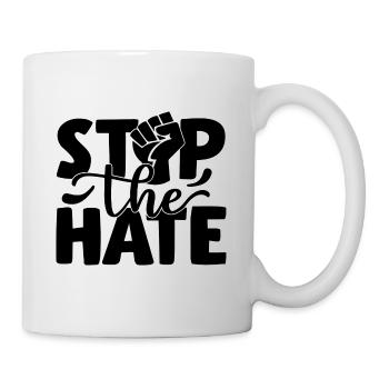 Antirassismus Rassismus Toleranz Menschenrechte - Tasse - Weiß - Rechts