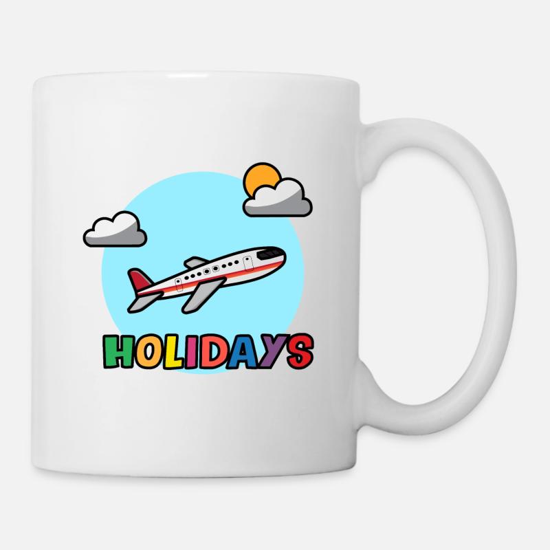 Ferien - Tasse - Weiß