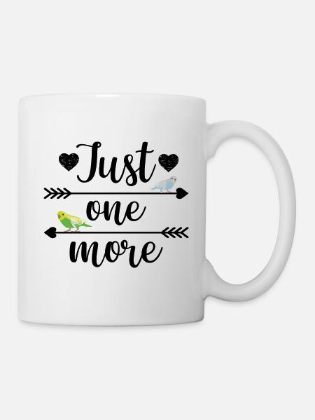 Wellensittich - Tasse - Weiß
