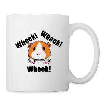 Ironie du sort : le cochon d'Inde rongeur couine - Mug blanc - blanc - Droite