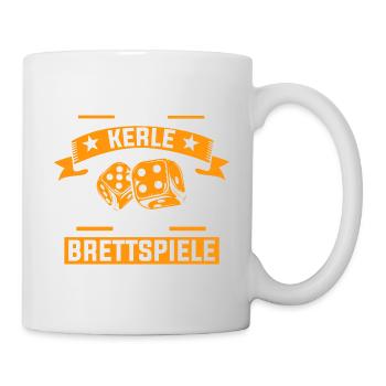 Brettspiele Nerd - Tasse - Weiß - Rechts
