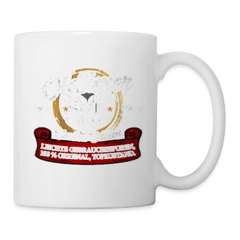 90. Geburtstag Oldtimer Model 90 Jahre Geburtstag - Tasse - Weiß - Rechts