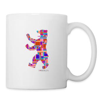 I Love Berlin Shirt - Berlin Bär Design - Berlin - Mug blanc - blanc - Droite