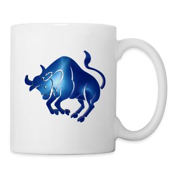 Sternzeichen Stier der Stier - Tasse - Weiß - Rechts