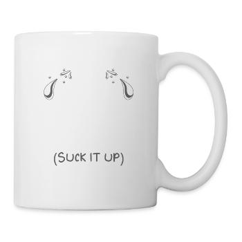 Spit Happen Dentist Dentist or Patient Gift - Mug - white - Right