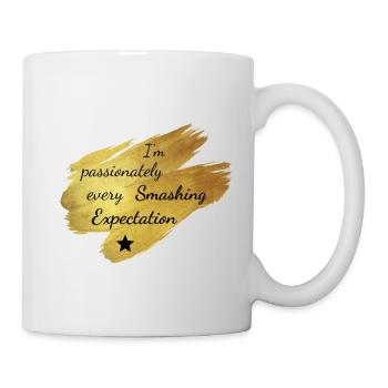 I'm passionately mashing every expectation - Mug - white - Right