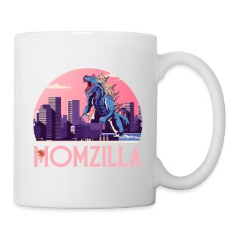 Mother's Day Print - MOMZILLA. - Mug - white - Right