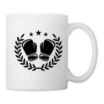 Boxing gloves - Mug - white - Right