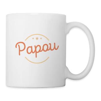 Papua Der Mann der Mythos die Geschenk-Legende - Tasse - Weiß - Rechts
