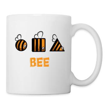 Bee Differents Différents et uniques - Mug blanc - blanc - Droite