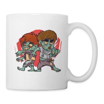 Zombie Halloween - Mug blanc - blanc - Droite