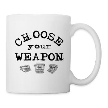 Schriftsteller - Tasse - Weiß - Rechts