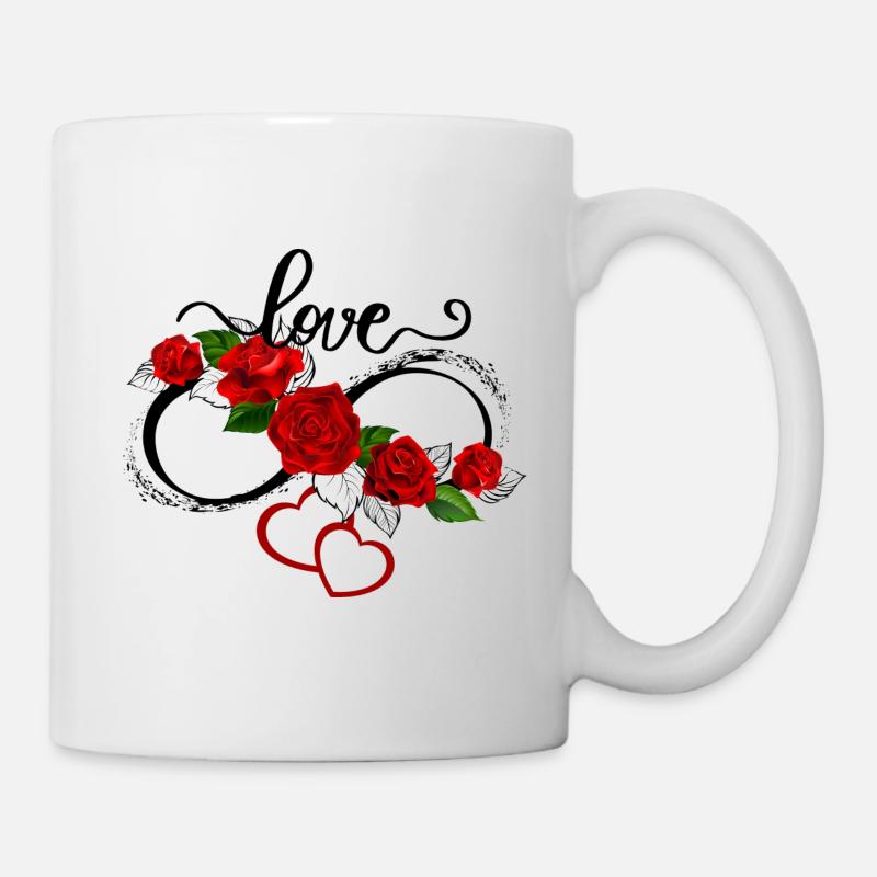 Unendliche Liebe - Tasse - Weiß