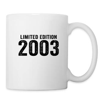 t-shirt Édition Limitée 2003 fabriqué en 2003 - Mug blanc - blanc - Droite