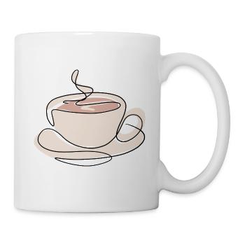 Coffee Coffee Cup Coffee Drinker Coffee Lover - Mug - white - Right