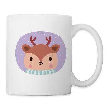 Christmas deer - Tazza - bianco - Destra