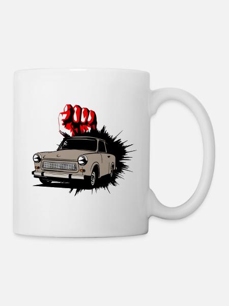  Trabi Auto - Tasse - Weiß