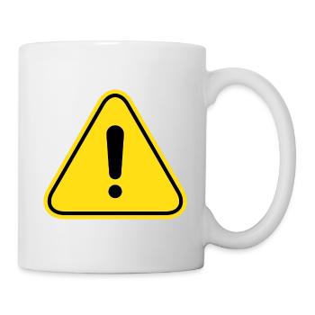 I am dangerous! - Mug - white - Right