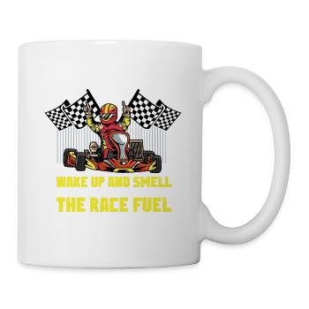 Racing Fuel Professional Racing Driver Gift - Mug - white - Right