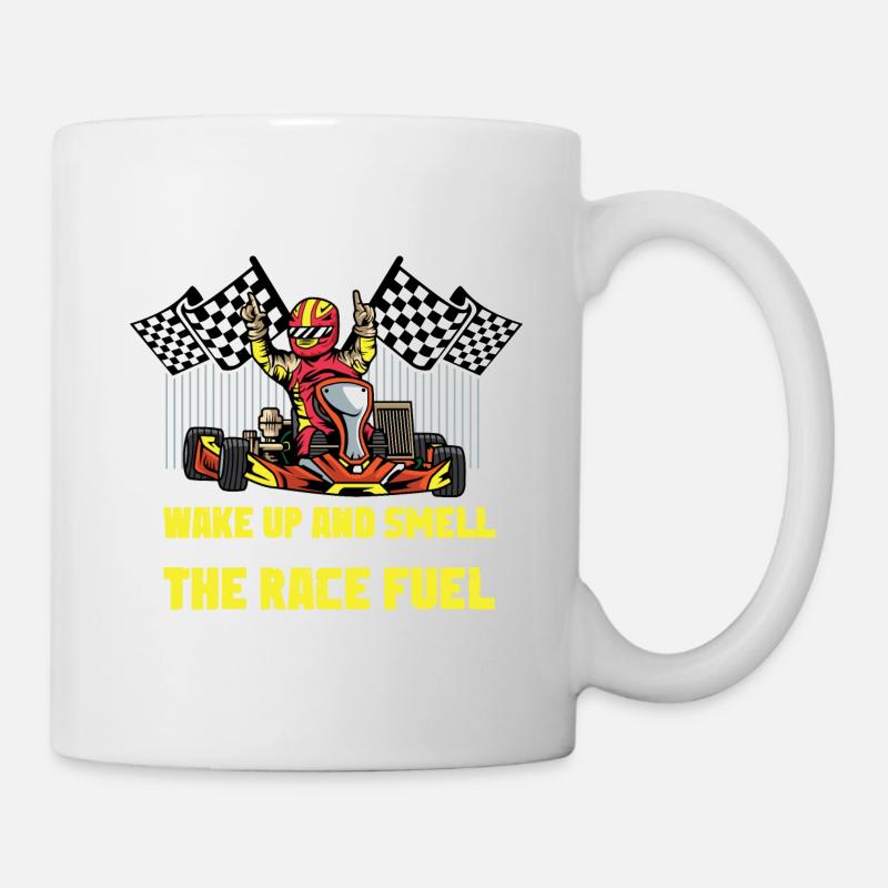 Racing Fuel Professional Racing Driver Gift - Mug - white