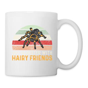 Hairy Friends Friendly Guy Gift - Mug - white - Right