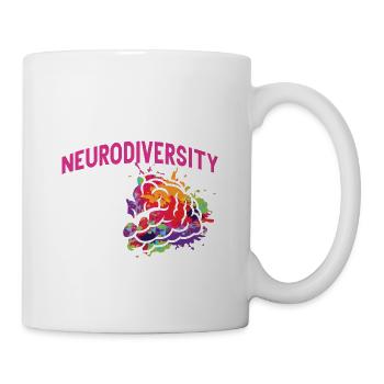 Neurodiversity embraces psychiatrist poison - Mug - white - Right