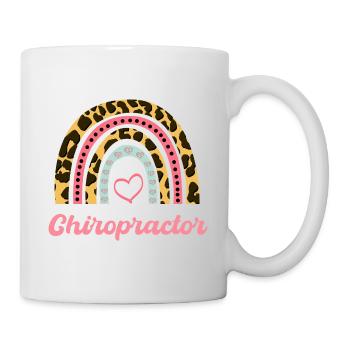 Chiropraticien Physiothérapeute Cœur I Cadeau - Mug blanc - blanc - Droite