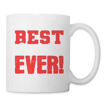 Beste Kassiererin aller Zeiten Fleißiger Kassierer - Tasse - Weiß - Rechts