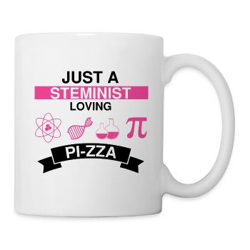 Professorin Steminist Designs für Equality Stem - Tasse - Weiß - Rechts
