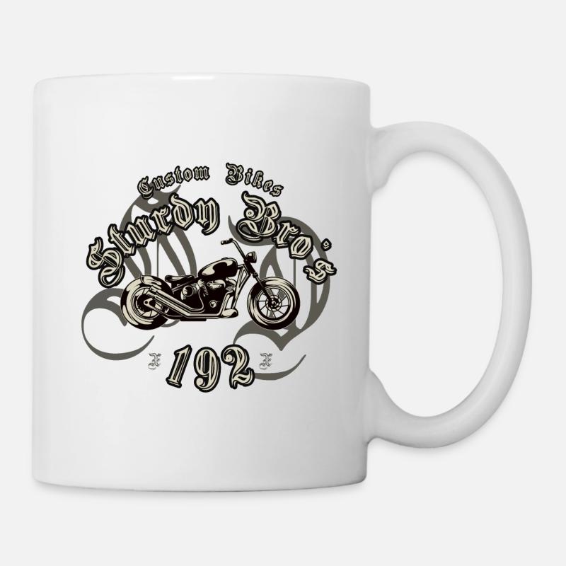 VÉLO PERSONNALISÉ - Mug blanc - blanc